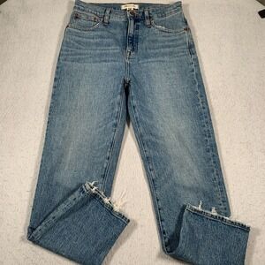 Madewell Jeans‎ Womens 26 Blue Denim Classic Straight Jean